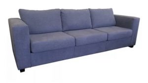 Cairns 3 seater sofa in blue fabric